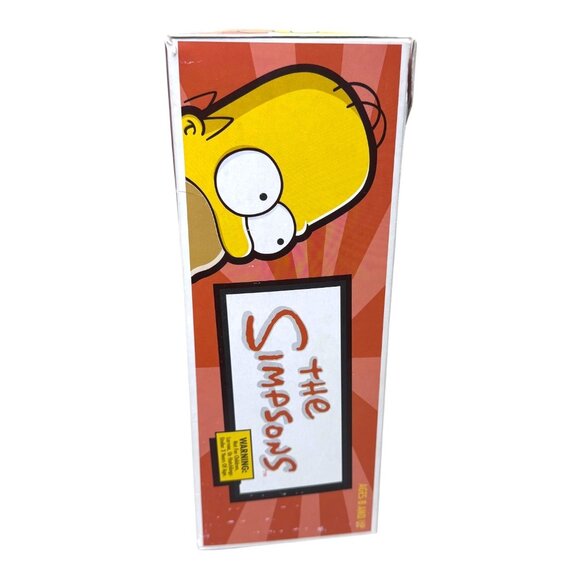 2002 Rocket USA The Simpsons 9" Homer Simpson Tin Wind Up Vintage New Old Stock - Picture 6 of 7